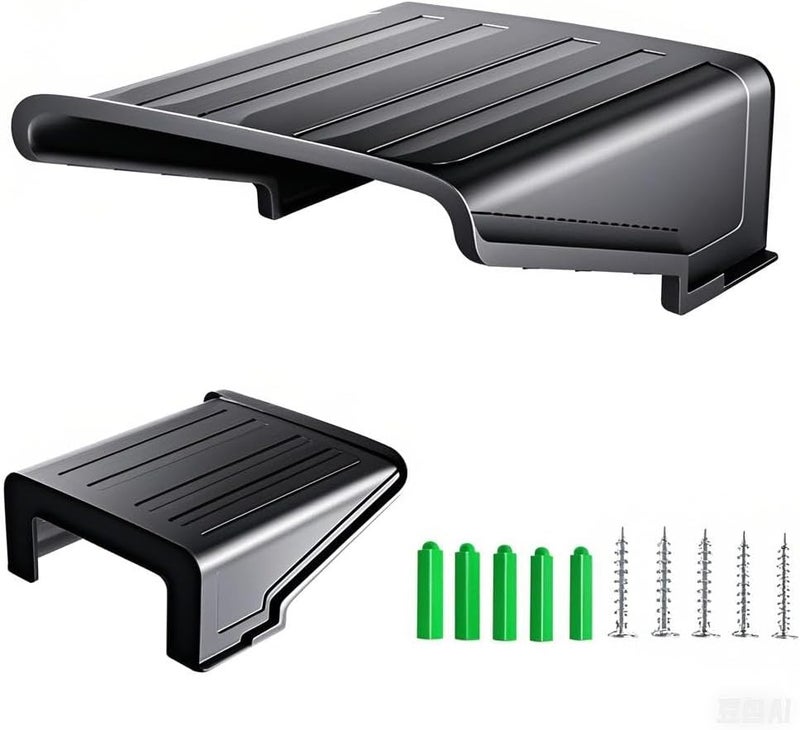 FINXRoll غطاء حماية كاميرا CCTV مربع أسود للحماية من الشمس والمطر - Image 1